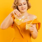 Lemon Water Drinking