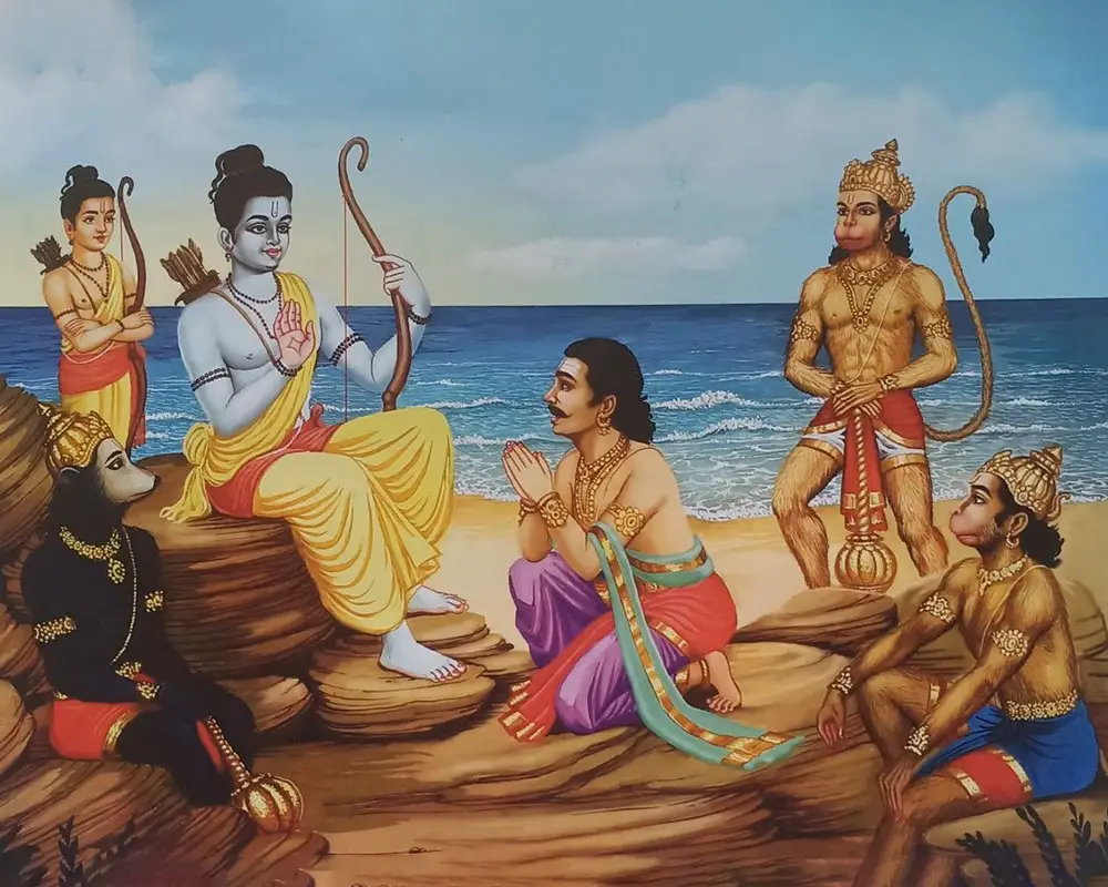 Lord Rama, Vibhishana