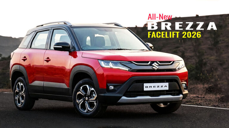 Maruti Brezza Facelift 2026 Launch Confirmed! in India on 23 July